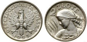 Poland, 2 zloty, 1925, London