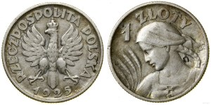 Poland, 1 zloty, 1925, London