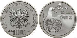 Poland, 1,000 zloty, 1985, Warsaw