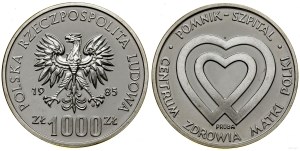 Poland, 1,000 zloty, 1985, Warsaw