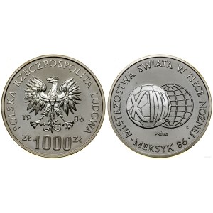 Poland, 1,000 zloty, 1986, Warsaw