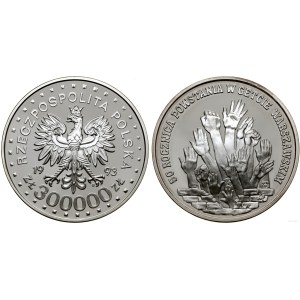 Poland, 300,000 zloty, 1993, Warsaw