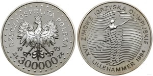Poland, 300,000 zloty, 1993, Warsaw