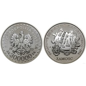 Poland, 300,000 zloty, 1993, Warsaw