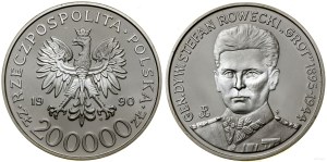 Poland, 200,000 zloty, 1990, Warsaw