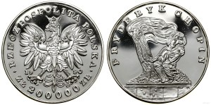 Poland, 200,000 gold, 1990, Solidarity Mint (USA)