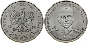 Poland, 200,000 zloty, 1990, Warsaw