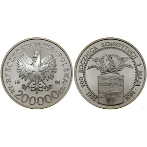 Polska, 200.000 złotych, 1991, Warszawa