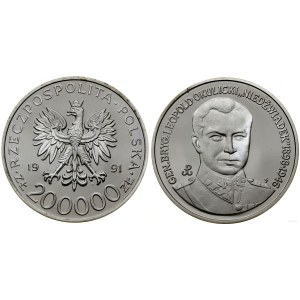 Polska, 200.000 złotych, 1991, Warszawa