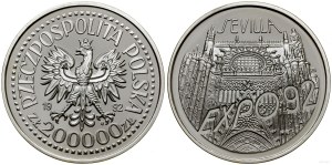 Poland, 200,000 zloty, 1992, Warsaw