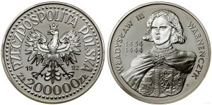 Poland, 200,000 zloty, 1992, Warsaw