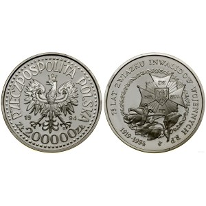 Poland, 200,000 zloty, 1994, Warsaw