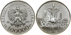 Poland, 100,000 zloty, 1990, USA