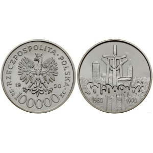 Polska, 100.000 złotych, 1990, Warszawa