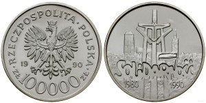 Poland, 100,000 zloty, 1990, Warsaw