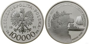 Poland, 100,000 zloty, 1991, Warsaw