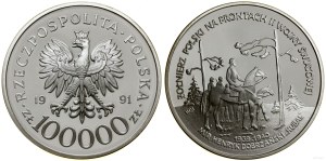 Poland, 100,000 zloty, 1991, Warsaw