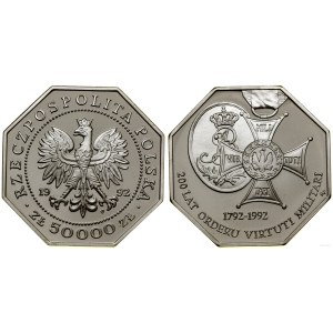 Poland, 50,000 zloty, 1992, Warsaw