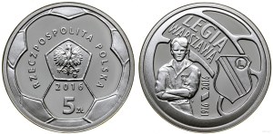Poland, 5 zloty, 2016, Warsaw