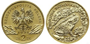 Poland, 2 zloty, 1998, Warsaw