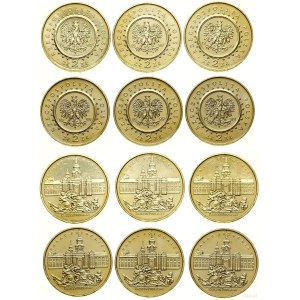 Polska, zestaw 6 x 2 złote, 1999, Warszawa