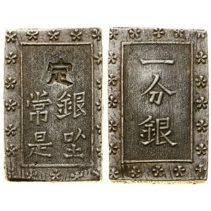 Japonia, 1 Bu srebrny (Ichibu Gin), bez daty (1859-1868)