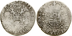 Spanish Netherlands, 1/2 patagon, 1631, Brussels