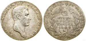 Germany, 1/3 thaler, 1809 A, Berlin