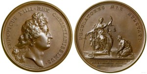 France, commemorative medal, 1669