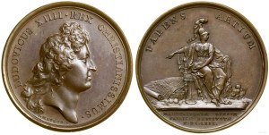 France, commemorative medal, 1669