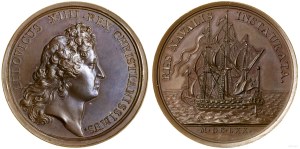 France, commemorative medal, 1670