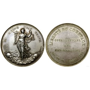 Francja, medal pamiątkowy, 1866