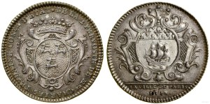France, token, 1718
