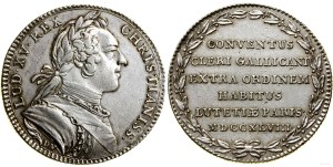 France, token, 1748