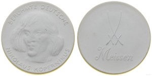 Germany, medal from the series Famous Germans - Nicolaus Copernicus, Meissen