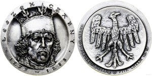 Poland, medal from the royal series of the Chelm branch of the PTTK - Leszek Czarny, 1989, Warsaw.