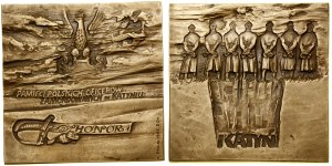 Poland, medal - Katyn, 1988, Warsaw