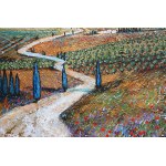 Alicia KAPPA (b. 1973), Between cypresses and ultramarine, 2025
