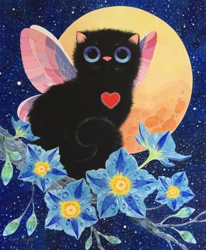 Aleksandra RUSAKOVA (b. 1986), Fairy Blue Night, 2025