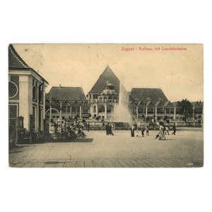 Sopot / Zoppot - Casa delle terme con fontana (110)