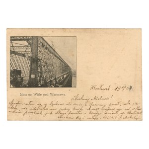 Warsaw - Bridge on the Vistula, 1903 (126)