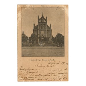Warszawa - Kościół św. Piotra i Pawła, 1904r. (131)