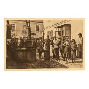 Biała Podlaska - Studna, žid nosiwoda. Judaica (198)