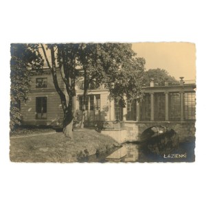 Varsavia - Łazienki Królewskie. Pubblicato da B. Paszkowski, 1920 circa. (216)