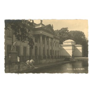 Warsaw - Łazienki Palace. Published by B. Paszkowski, ca. 1920. (220)