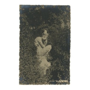 Warsaw - Faun in the Baths. Published by B. Paszkowski, ca. 1920. (221)