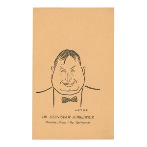 Yotes, Jerzy Szwajcer - Caricature. Dr. Stanislaw Yurkevich (294)