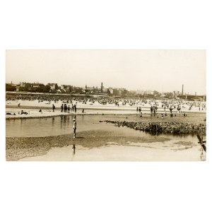 Varšava - Fotografia: H. Poddębski. Pláž na Visle (338)