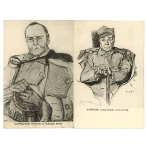 Art postcard - Sieroszewski and Siemaszko, set of 2 pcs. (657)