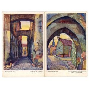 Torun - Art postcard, T. Różankowski. Set of 2 pcs. (908)